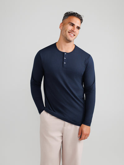 Navy Henley