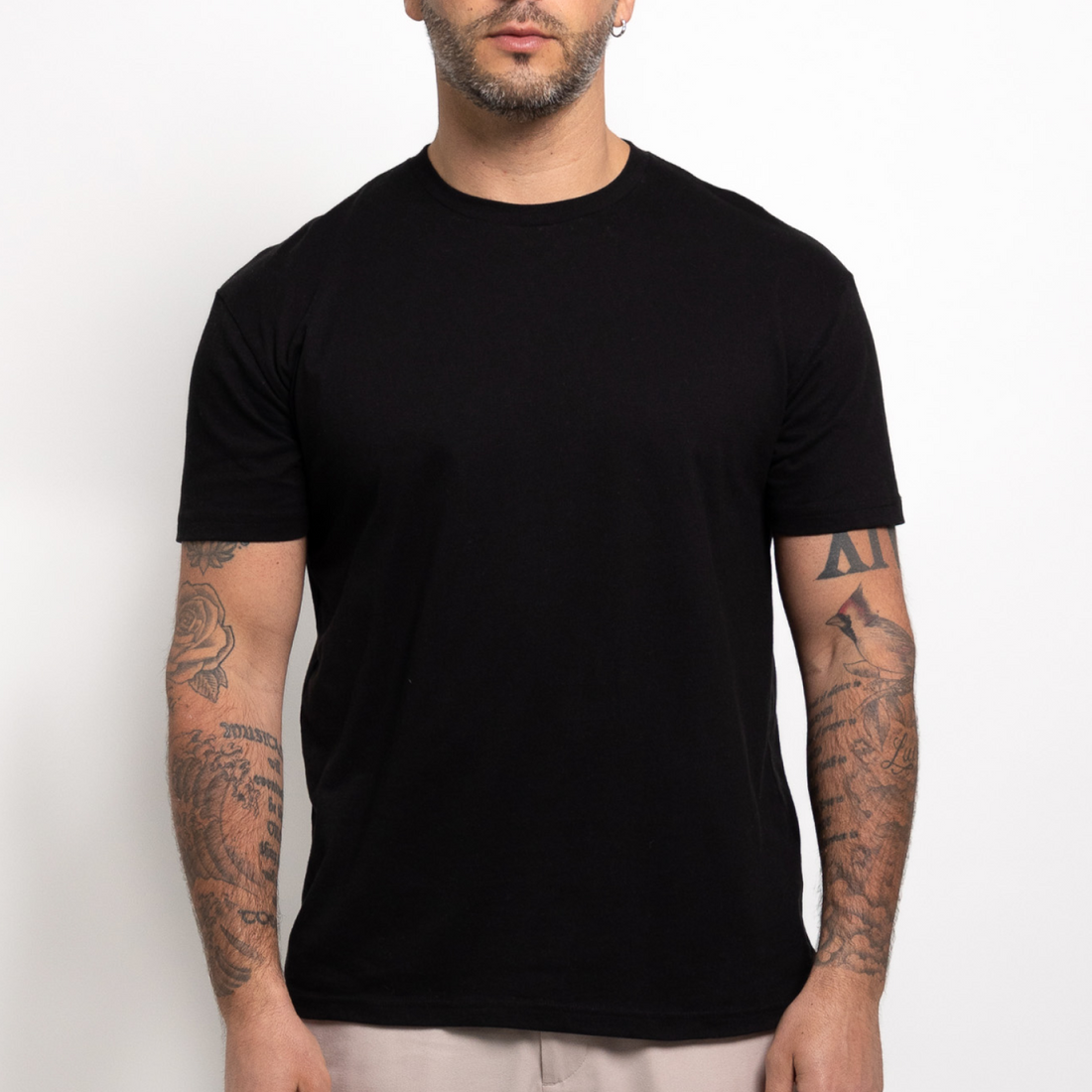 Black Crew Neck