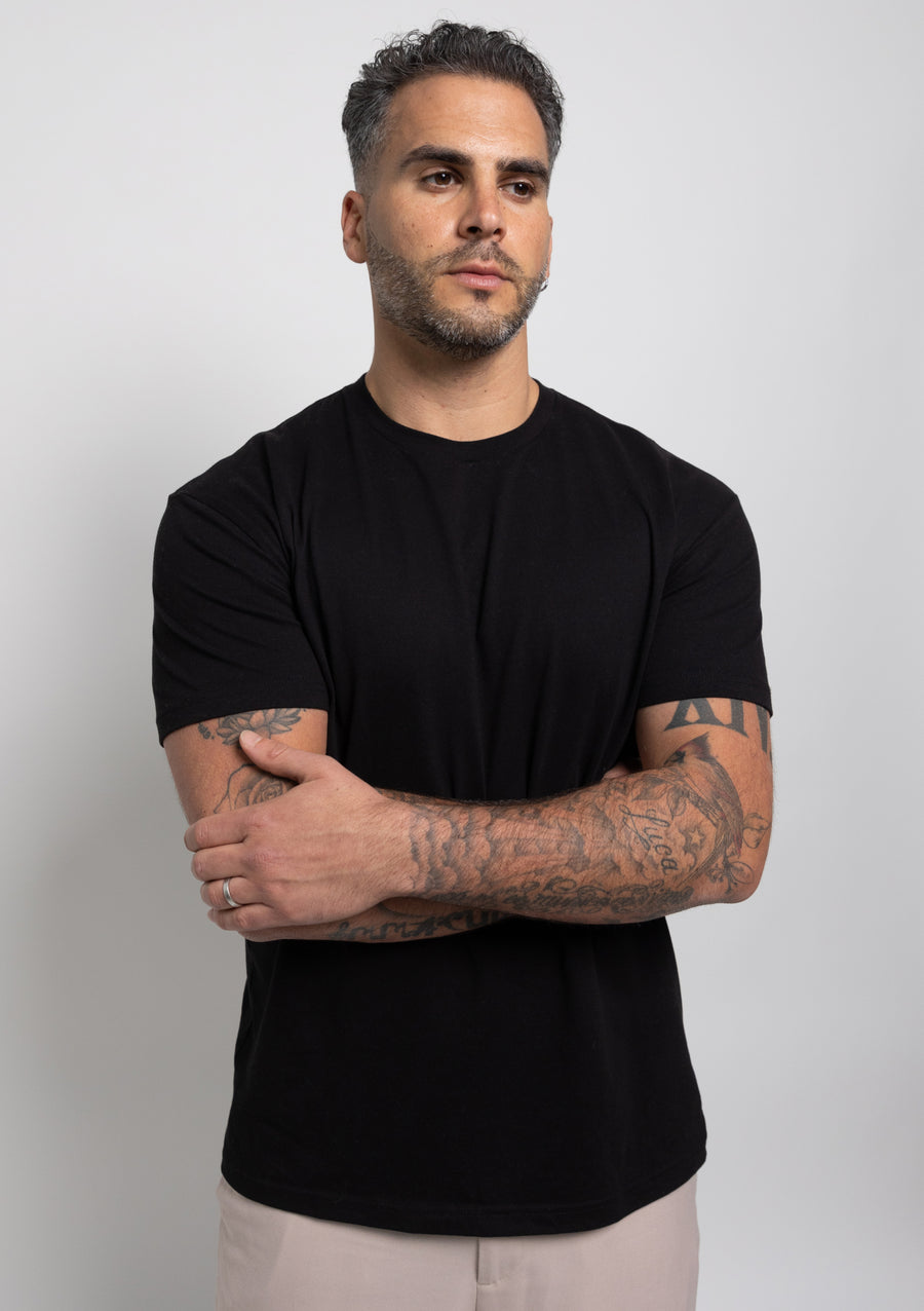 The Men's Best T-shirt, fitted through the shoulders and chest