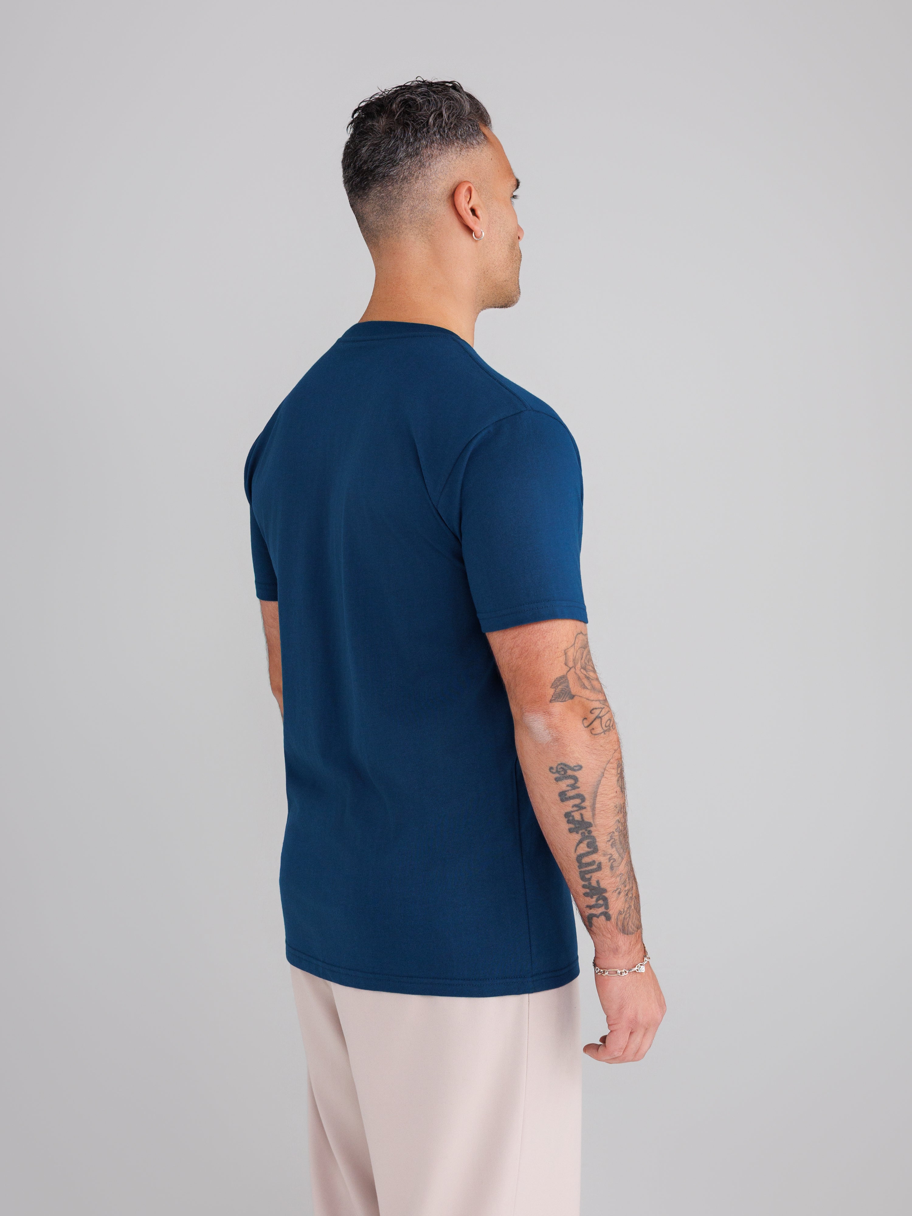 Deep Navy Crew Neck